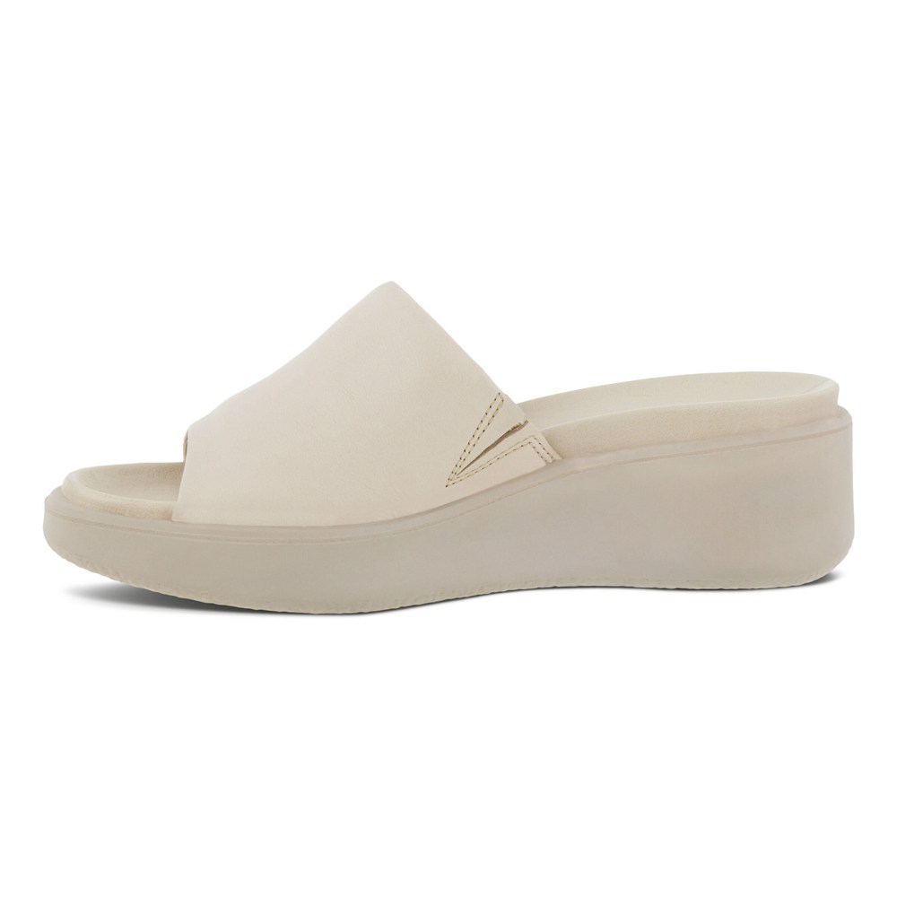 Sandalias Mujer - ECCO Flowt Lx Wedge - Beige - GIK835217